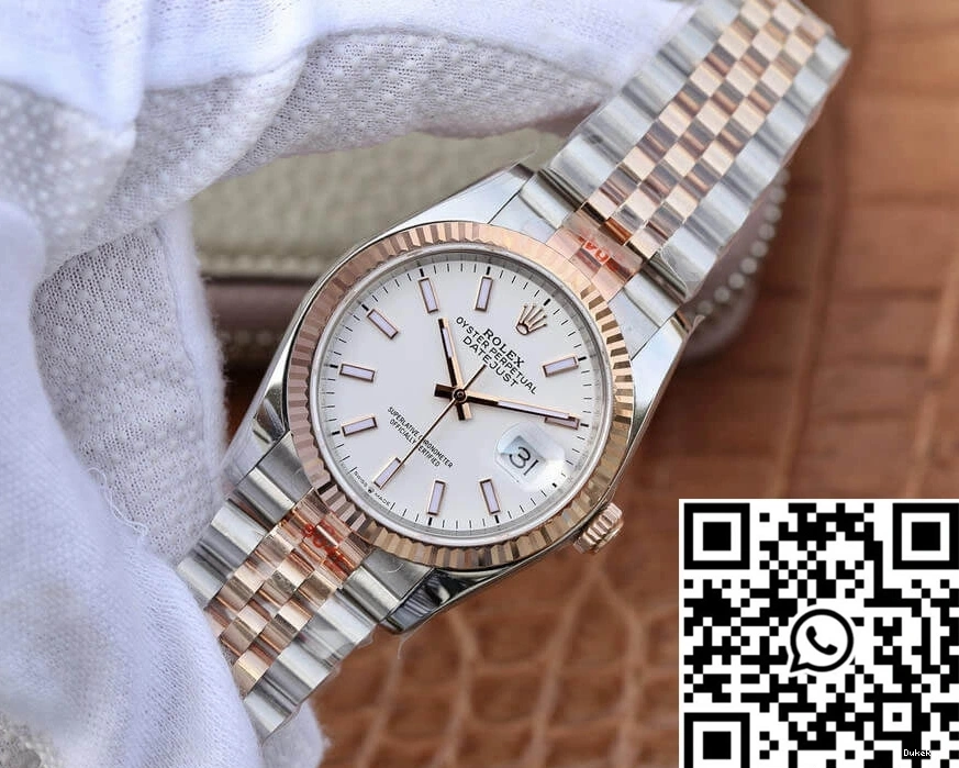 Gold Datejust GM Rose Factory 36MM M126231-0017 Rolex 0213